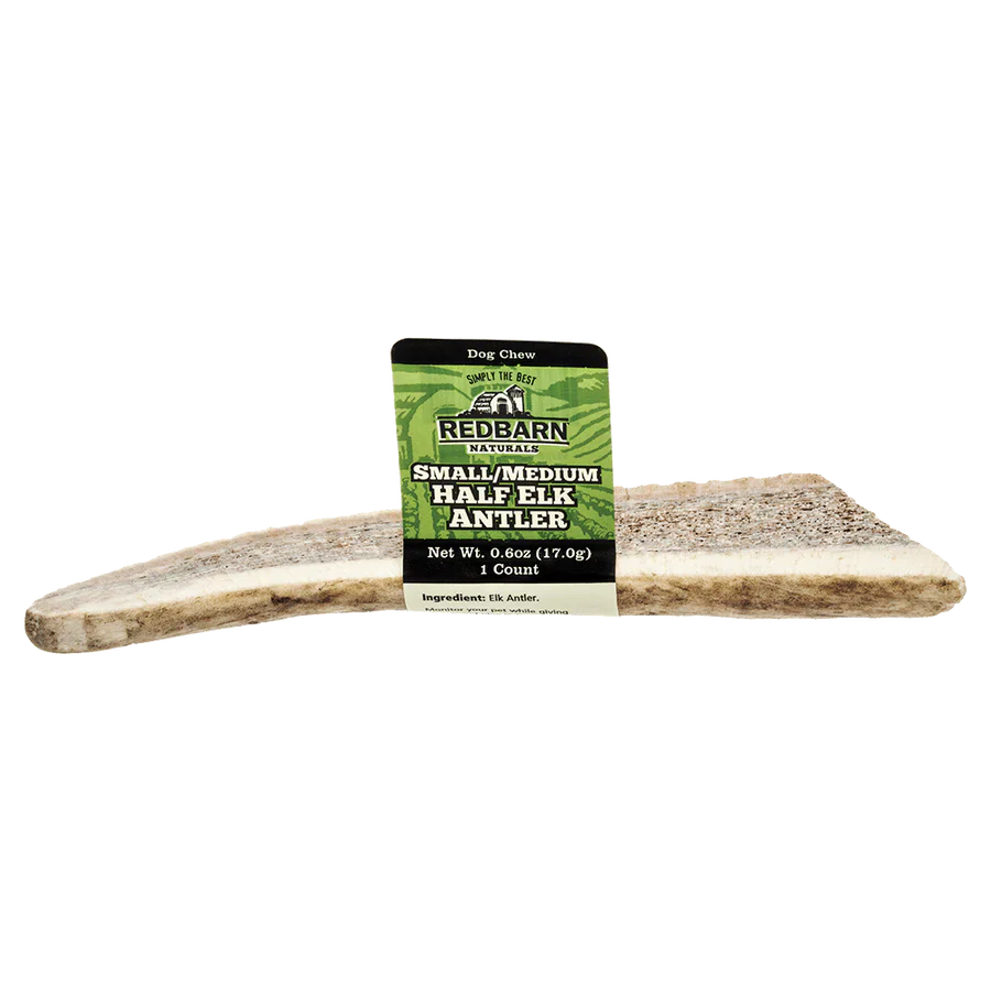 Redbarn Half Elk Antler Treat For Dogs