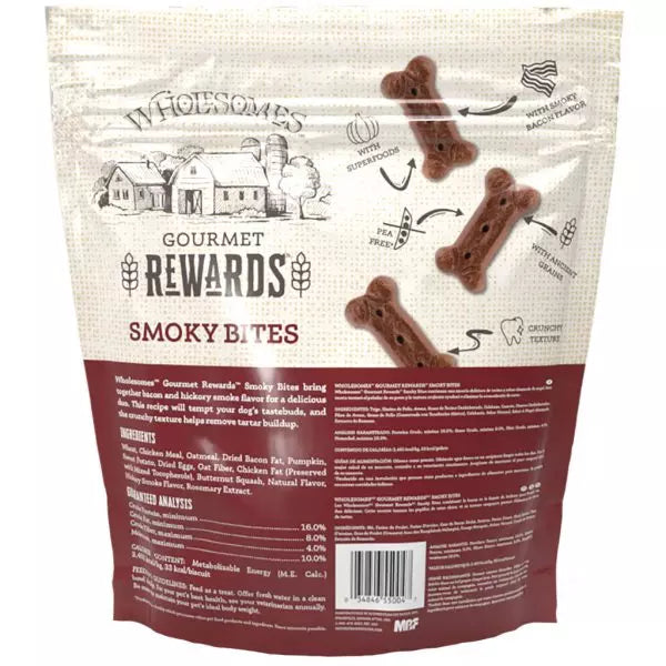 SPORTMiX Wholesomes Rewards Smoky Bites Dog Treats