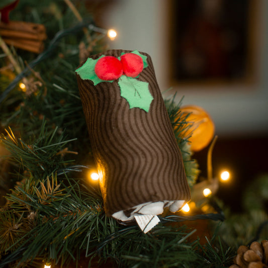 P.L.A.Y. Christmas Yule Log