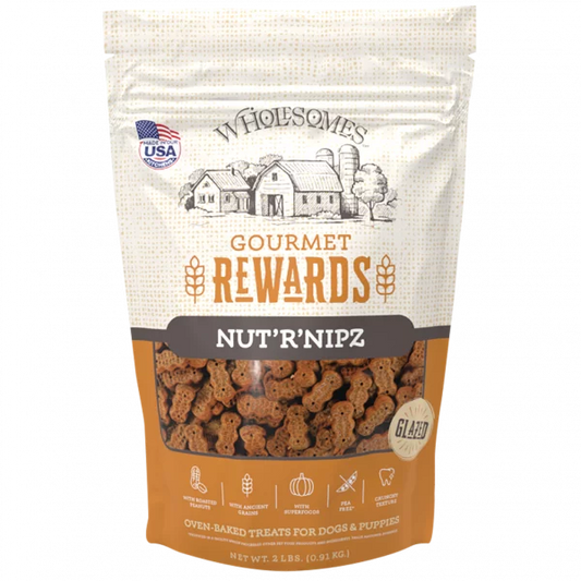 SPORTMiX Wholesomes Gourmet Rewards Nut'R'Nipz Dog Treats
