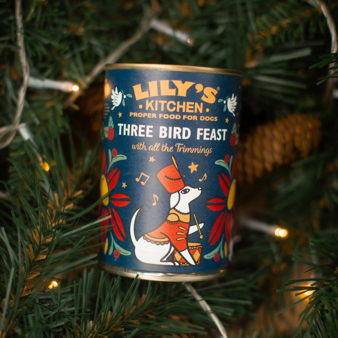 Lily's Kitchen Christmas Three Bird Feast for Dogs 400g